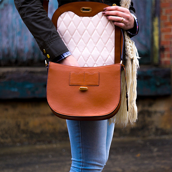 Leather Purse - Convenient & Design purse with strap. Women gift