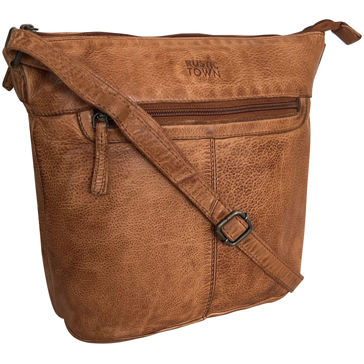 leather land sling bag