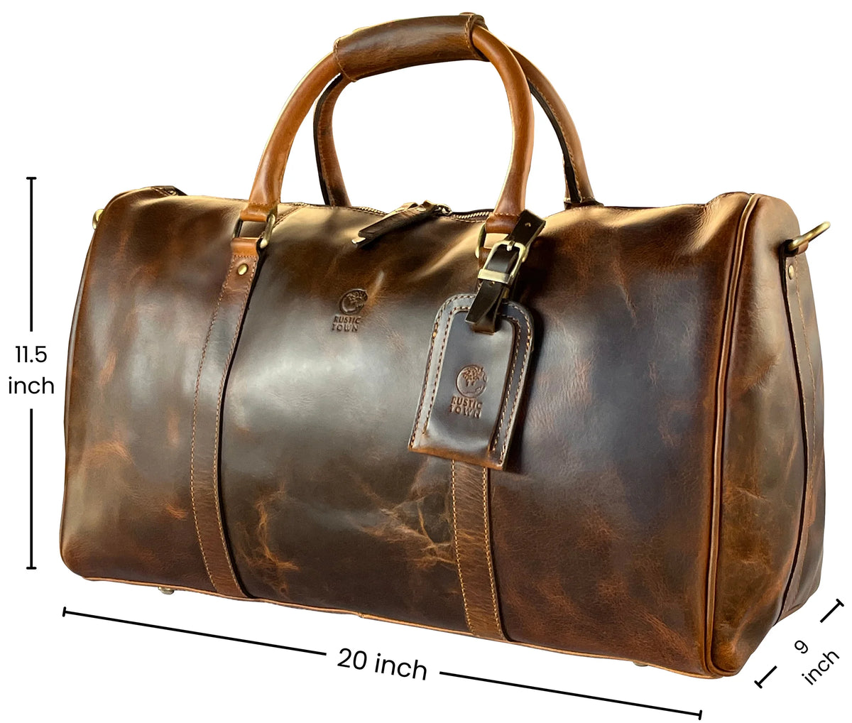CAMINO | Small Weekender Leather Duffle Bag (SLC-203)
