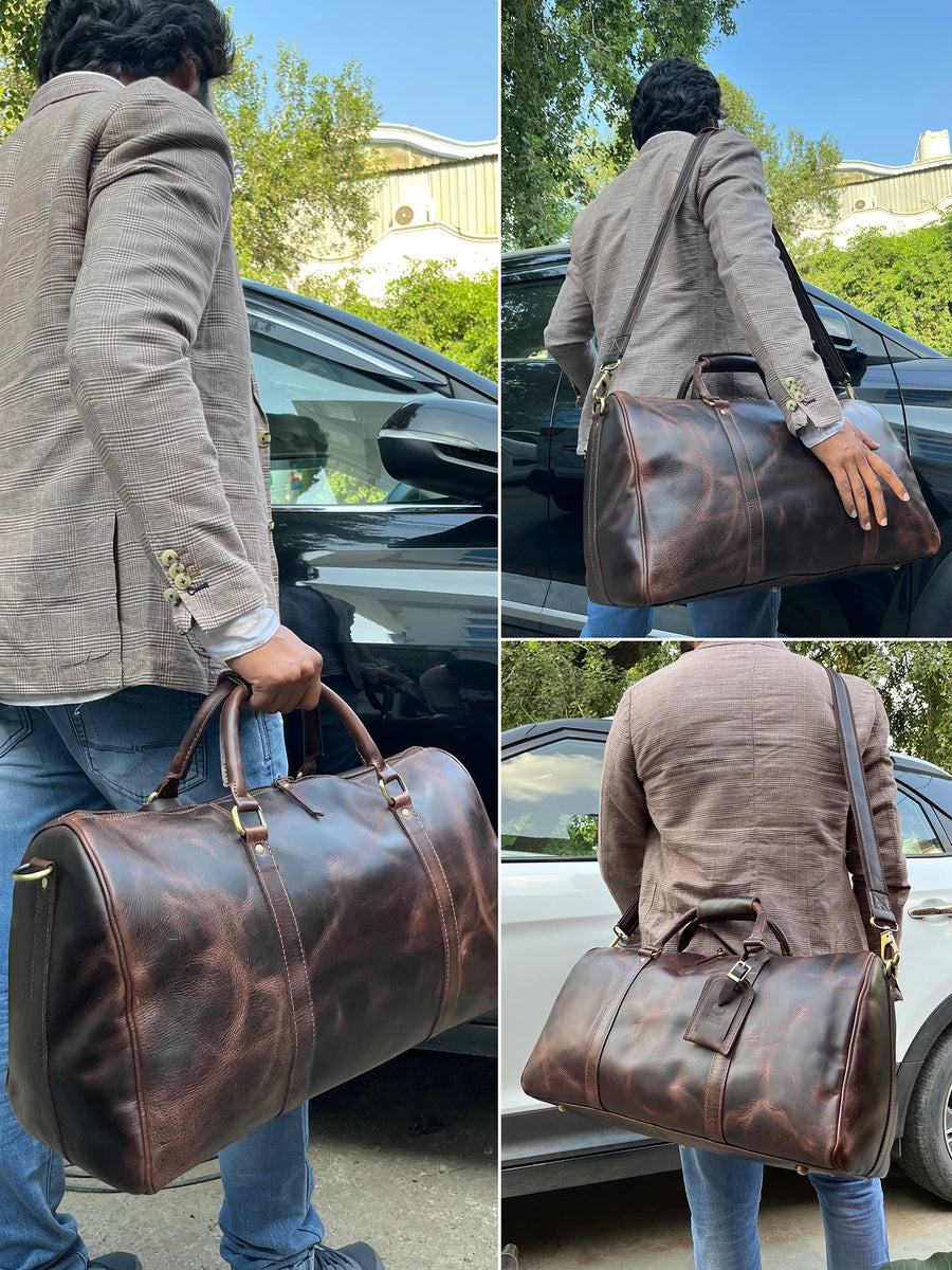 Tandy Vegan Leather Travel Bag
