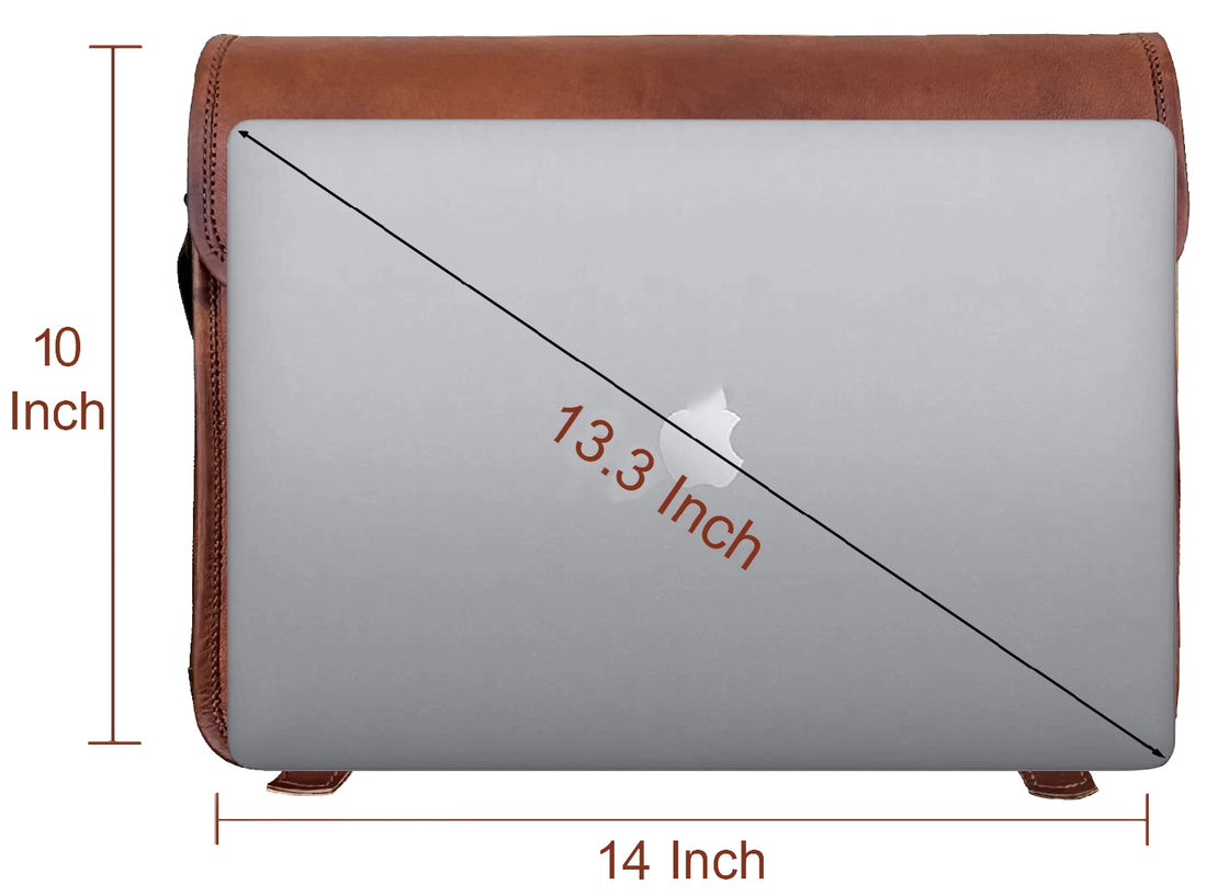 Scout Leather Laptop Messenger Bag (15 inch)