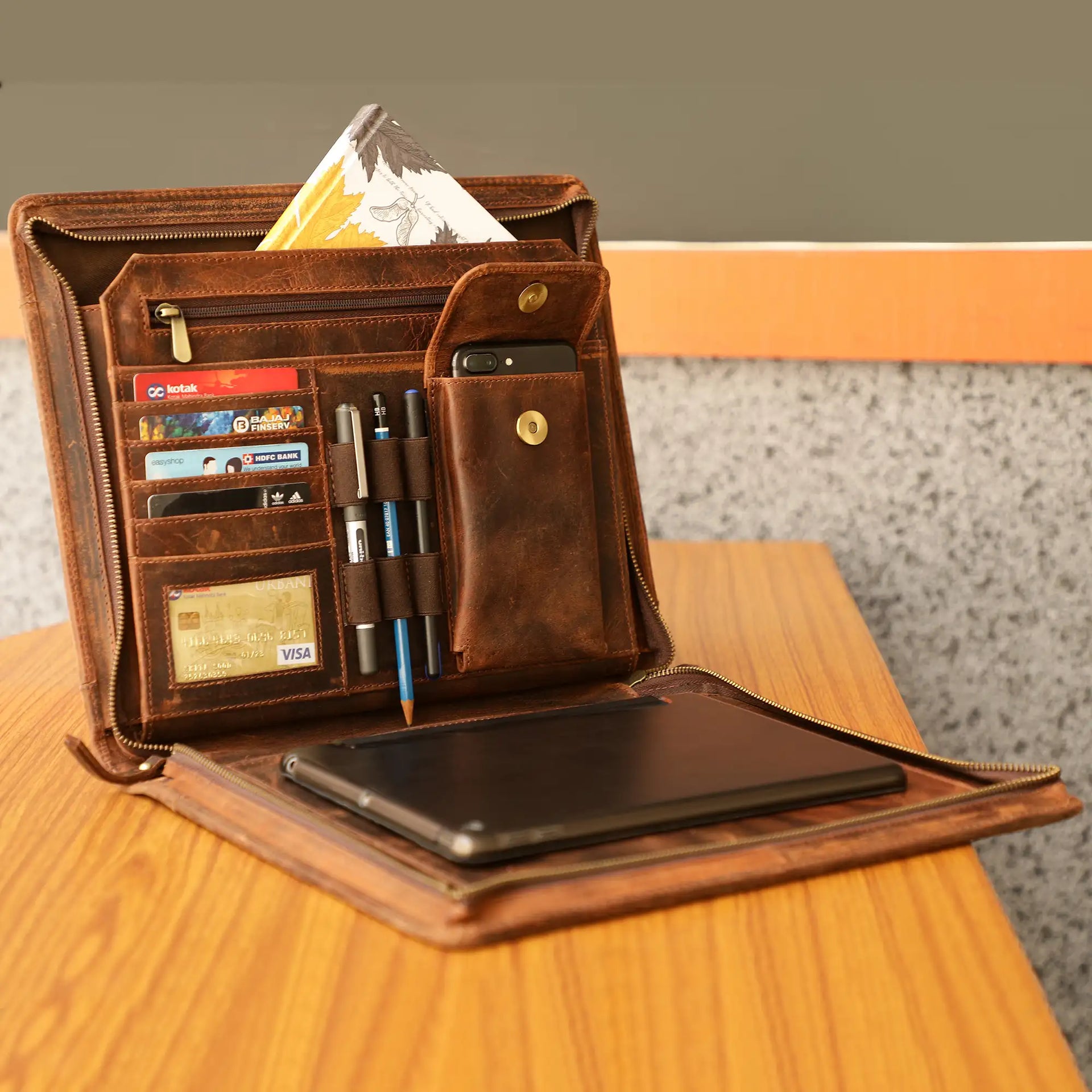 Artisian Leather Messenger Bag Cross-body Laptop Bag Satchel (14 inch) –  Rustic Town