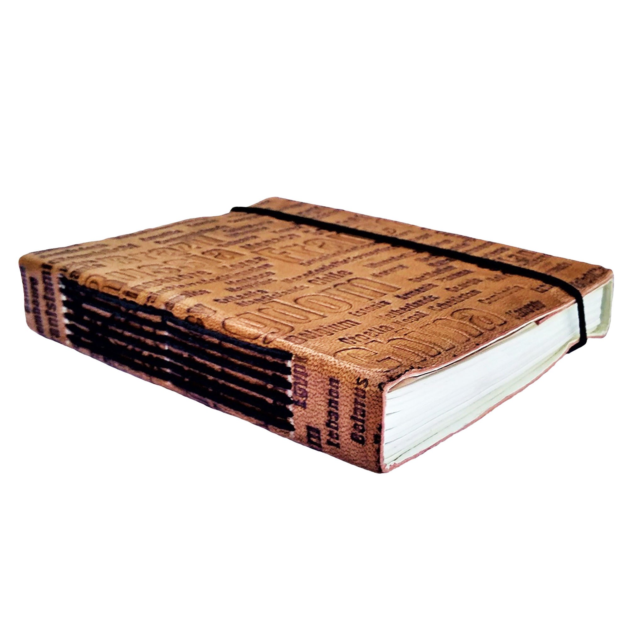 Leather Bound Journal - A5 Handmade Antique Deckle Edge Paper, Rustic –  Rustic Town