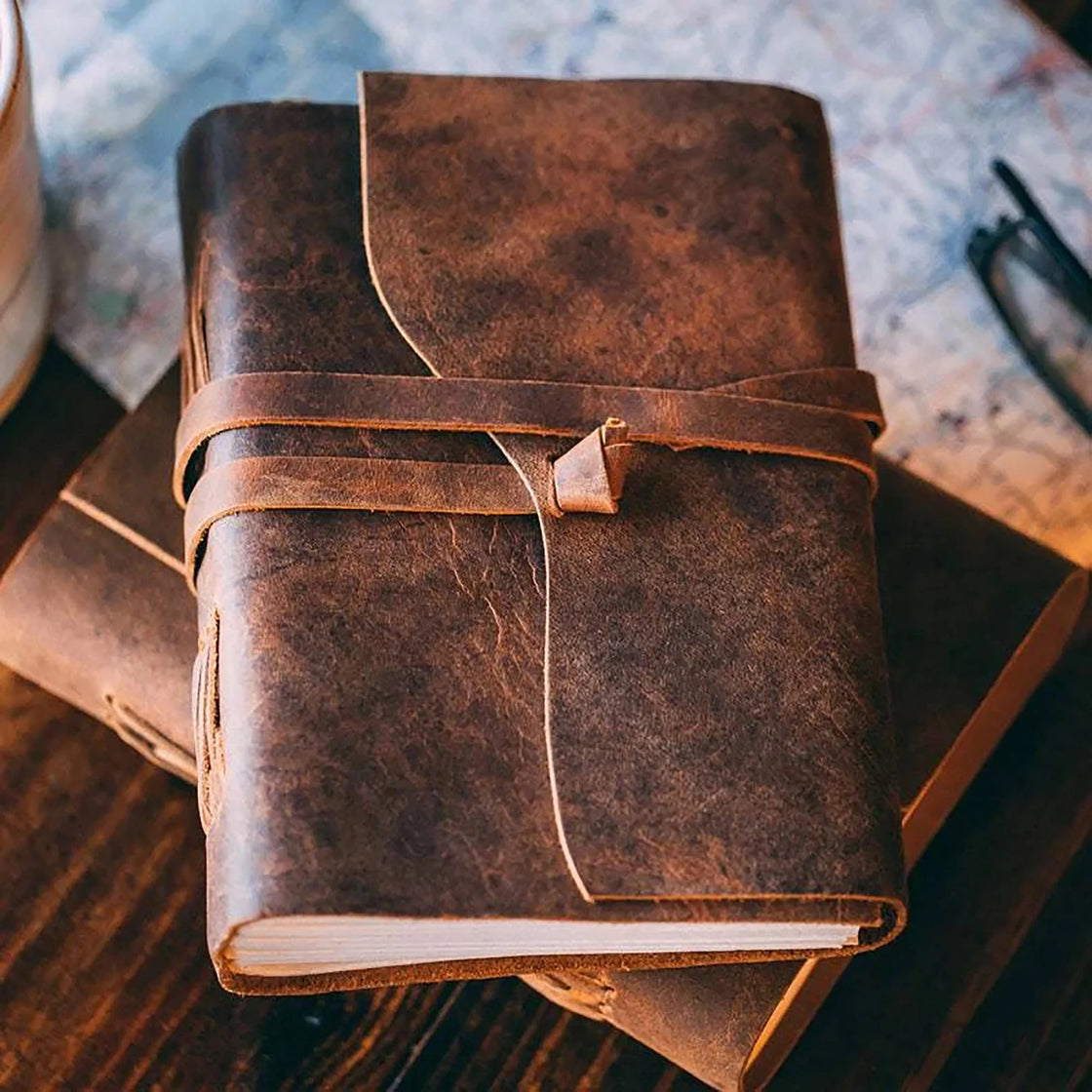 Tree of Life Notebook - Leather Journal - Leather Village