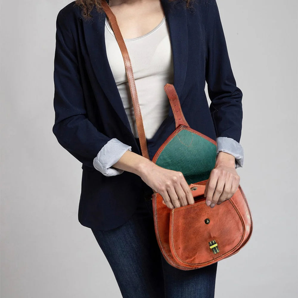 Chic Womens Mini Satchel Crossbody Bag Lipstick Bag Brown Shoulder Bag –  igemstonejewelry