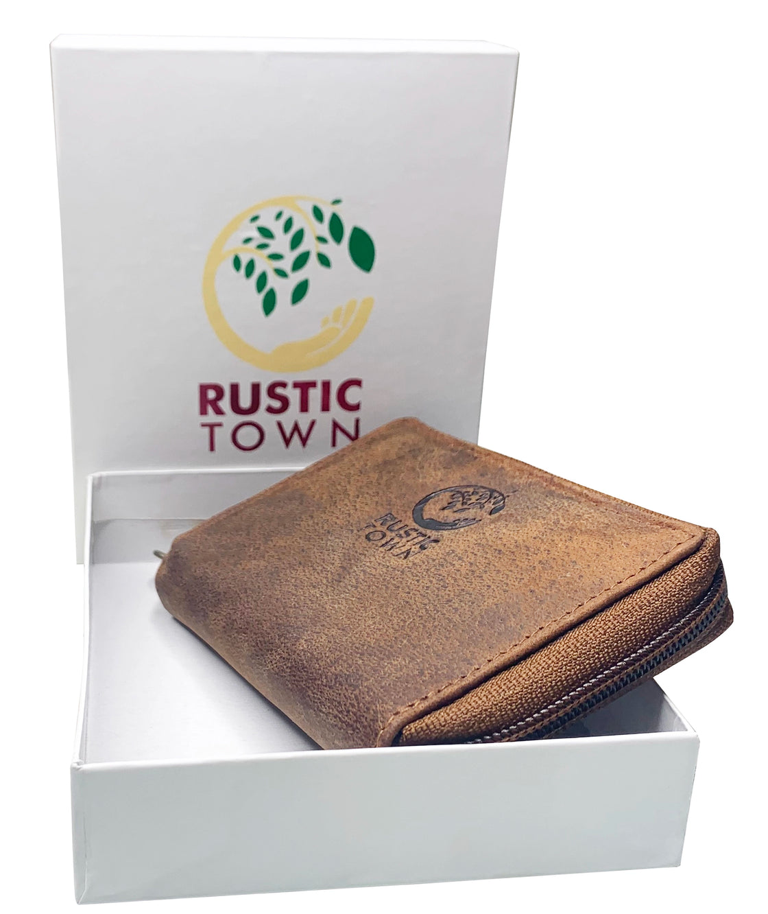 Rustic Town Leather Key Holder